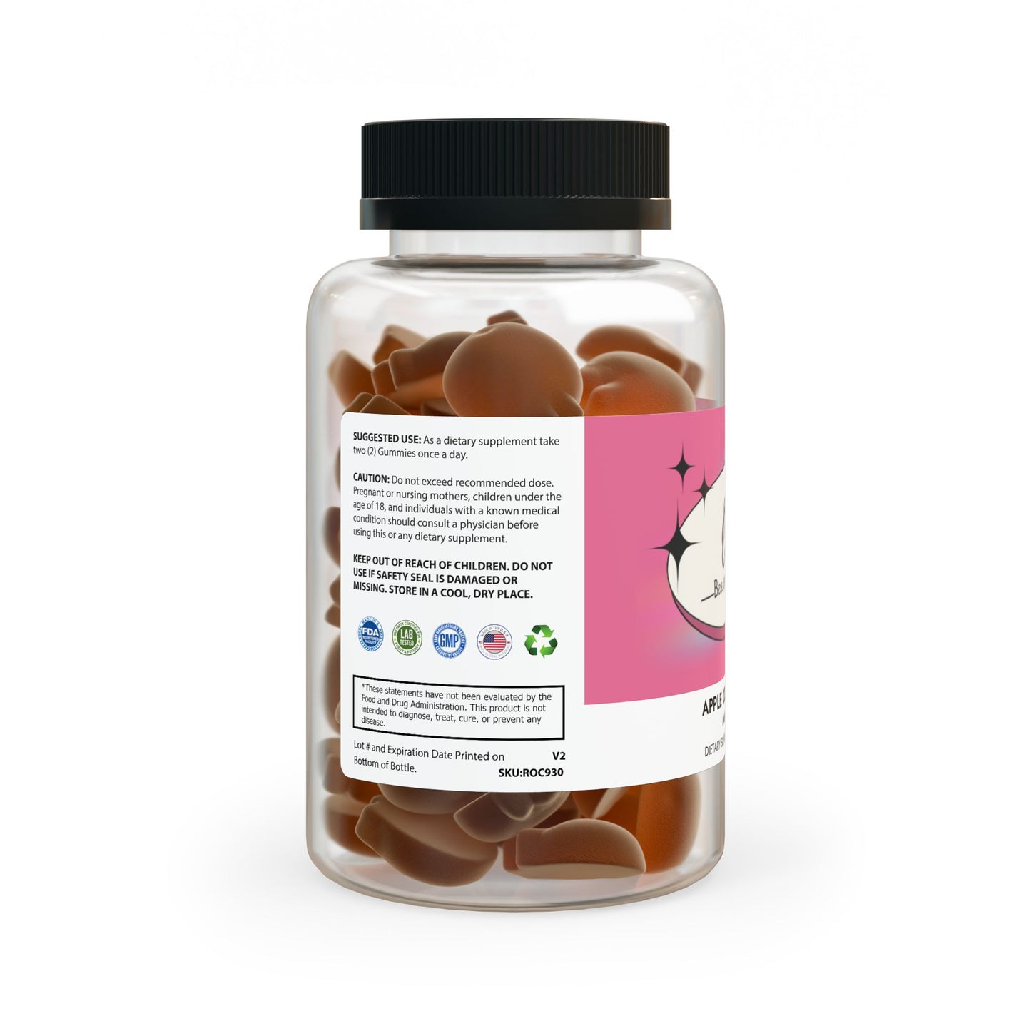 Apple Cider Vinegar Gummies (60 Gummies)