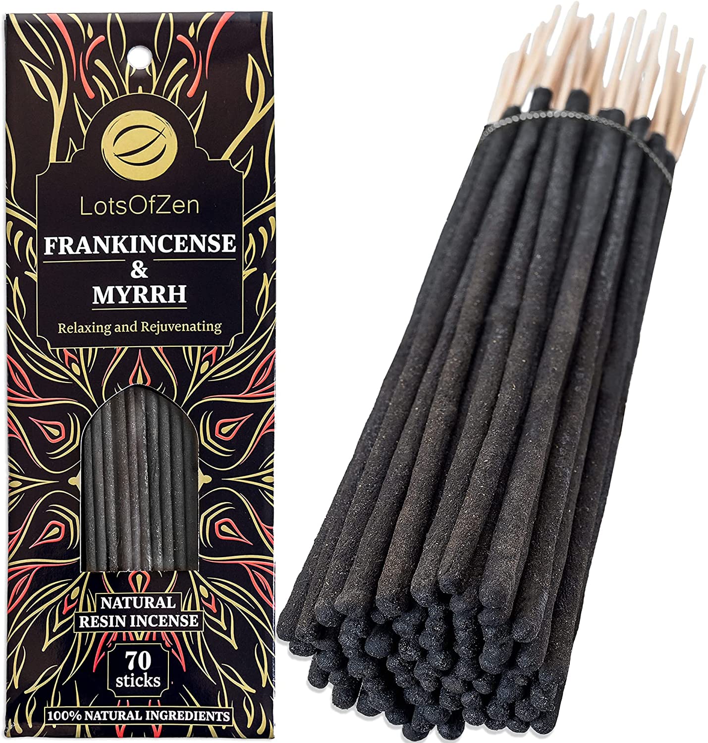Frankincense and Myrrh Incense Sticks (70 Pack)