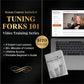 Tuning Forks Set (128Hz, 256Hz, 512Hz)